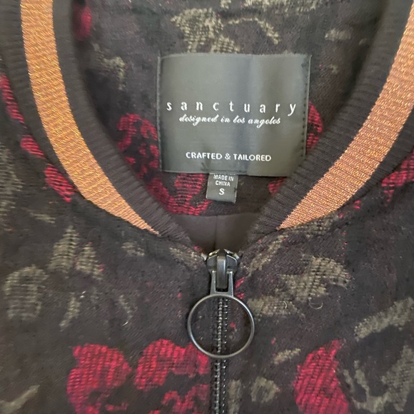 EUC Sanctuary Rose Bomber Jacket - Picture 3 of 4